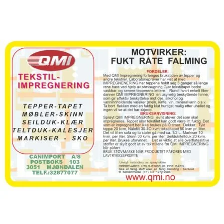 QMI IMPRÄGNIERUNG VON TEXTILIEN UND LEDER
